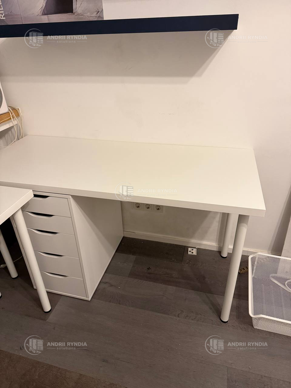IKEA Schreibtisch mit ALEX